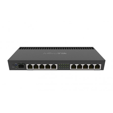 MIKROTIK-Routers 10 puertos Gigabit, 1 GB de RAM, Puerto SFP+ / RB4011IGS+RM