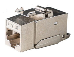 NITROTEL CAT6 JACK KEYSTONE BLINDADO , NT44841123