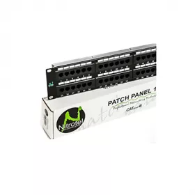 NITROTEL ENGINEERPRO PATCHPANEL 48 PUERTOS CAT6 T568A/B 