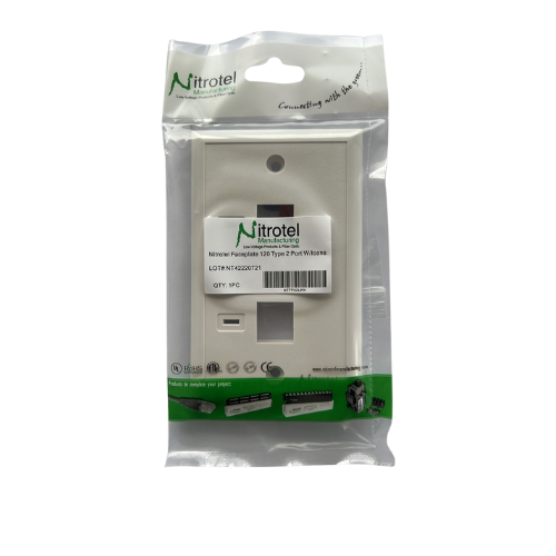 NITROTEL PLACA DE PARED - 1 PUERTO 