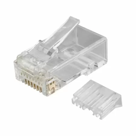 NITROTEL RJ45 MACHO - CAT6A - BOLSA 100 UNIDADES 