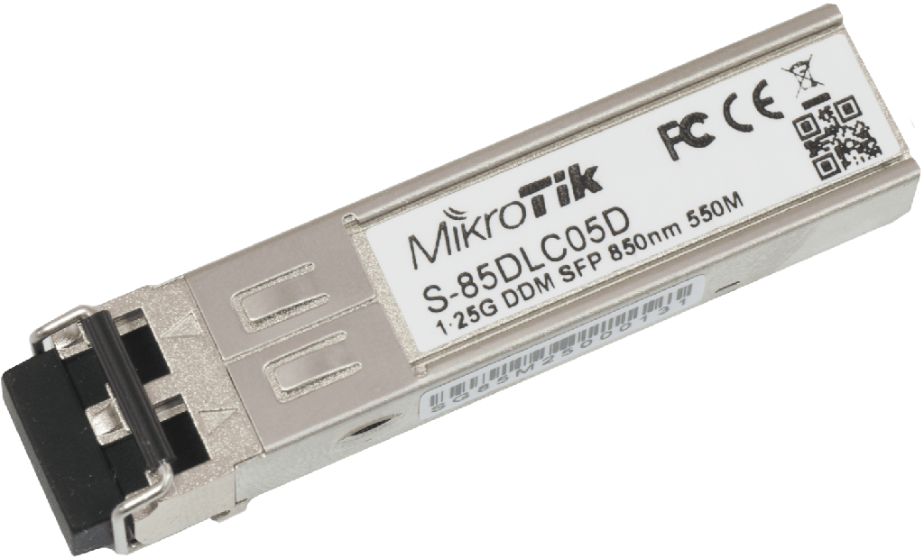 MIKROTIK - SFP MODULE 1.25GMM/550M/850NM-S-85DLC05D