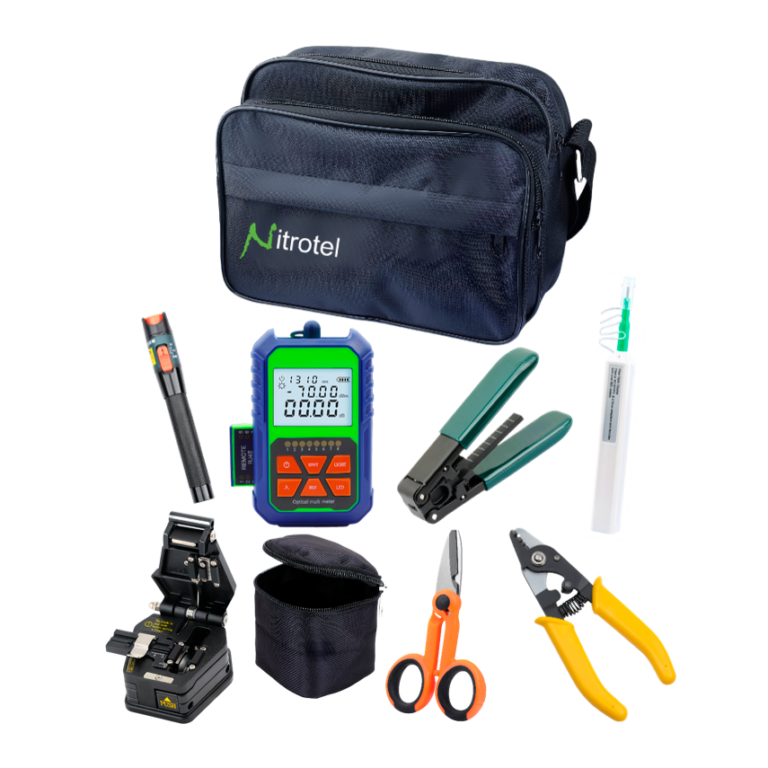 NITROTEL- KIT DE HERRAMIENTAS FTTH FIBRA OPTICA / NTFTK020