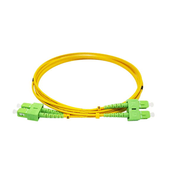Kibu Networks - Fiber Jumper SC/APC-SC/APC Monomodo G657A2 Duplex - 3 metros  