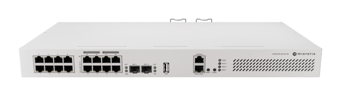 MIKROTIK - CloudRouterSwitch 8 POE+,8 GE,2 SFP+ 10G - CRS418-8P-8G-2S+RM
