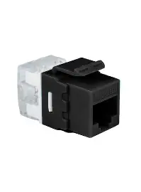 NITROTEL - KEYSTONE JACK CAT6  180 GRADO - NEGRO - NTKJ1806EBKSL