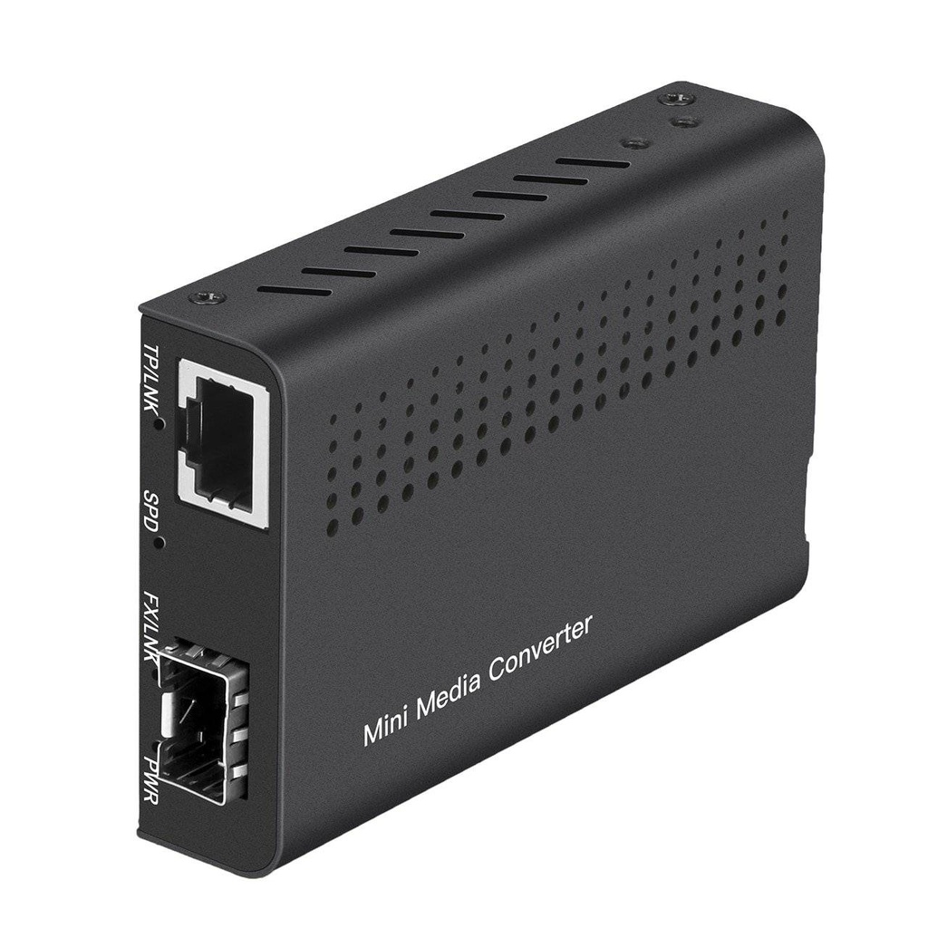 KIBU NETWORKS-CONVERTIDOR DE MEDIOS - 10G - 1 PUERTO SFP+ - 1 RJ45 10GE - KN-MCXG-SFP+