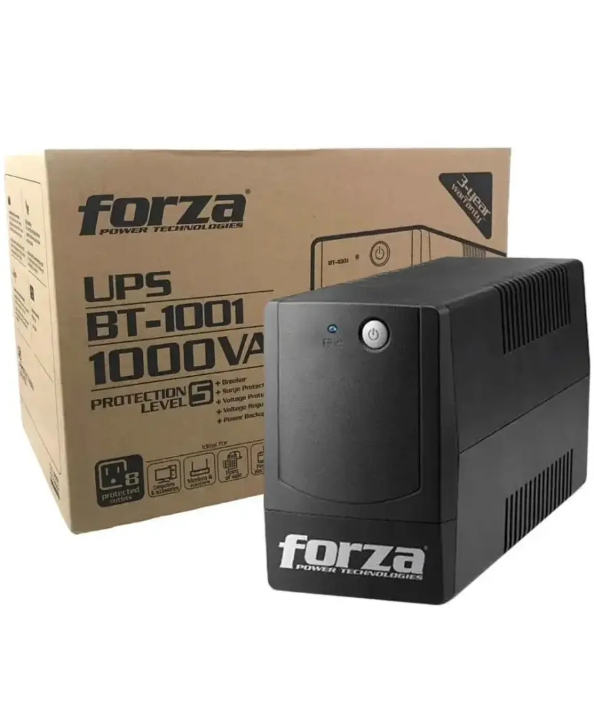 FORZA- UPS 1000VA/600W 120V 8-NEMA 50-60Hz/ BT-1001 