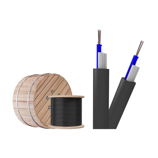 Lupotech - FIBRA OPTICA ASU (mini ADSS) G652D 12 HILOS SPAN 100MTS - CARRETE 4 KM