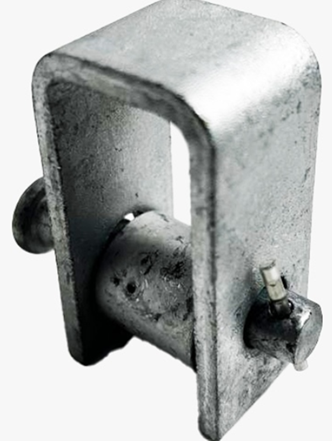 Lupotech - Soporte Tipo Grillete "D" para tension de ASU/ADSS/Drop