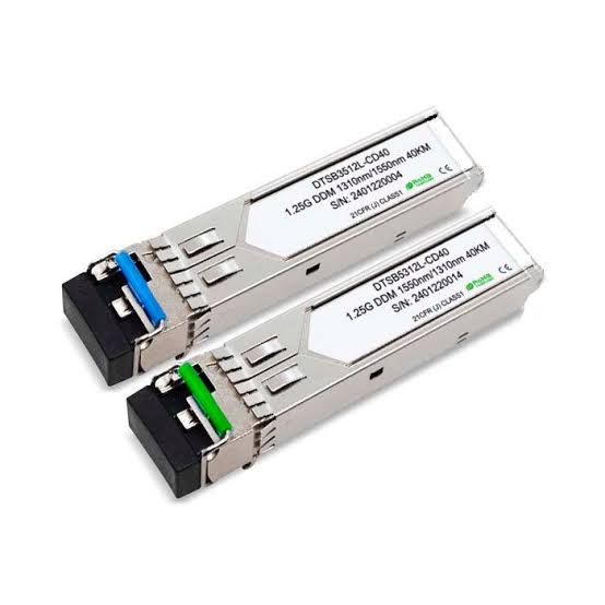 KIBU NETWORKS -PAREJA 1.25 BIDI SFP+ 1310/1550nm 40KM LC Monomodo - KN SFP-40T/R 