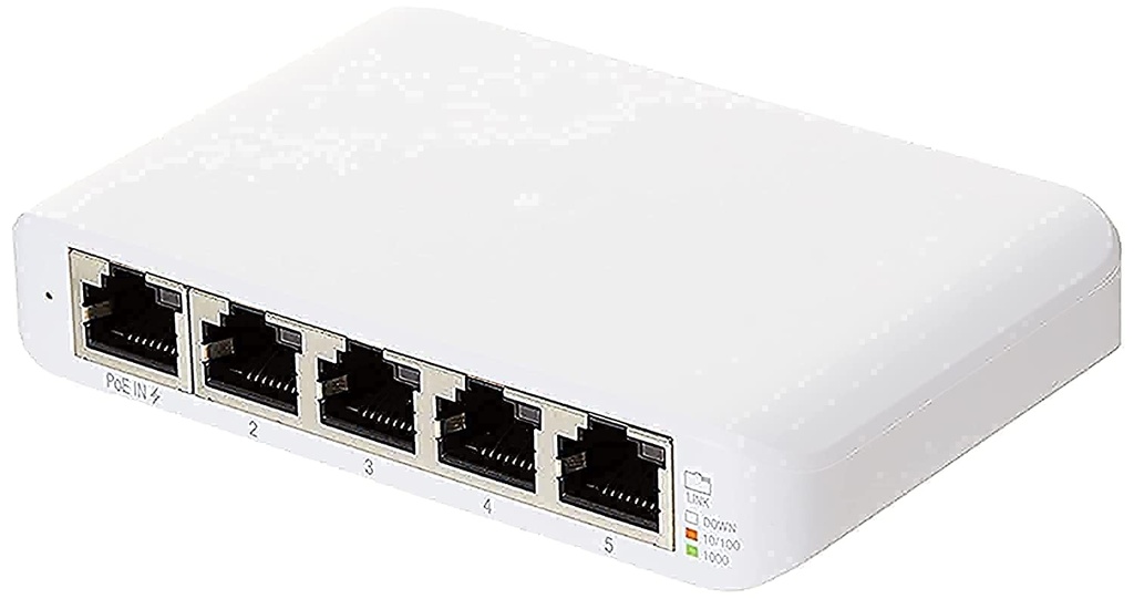 UBIQUITI USW-FLEX Mini - 4 x Giga, 1 x Puerto POE-in