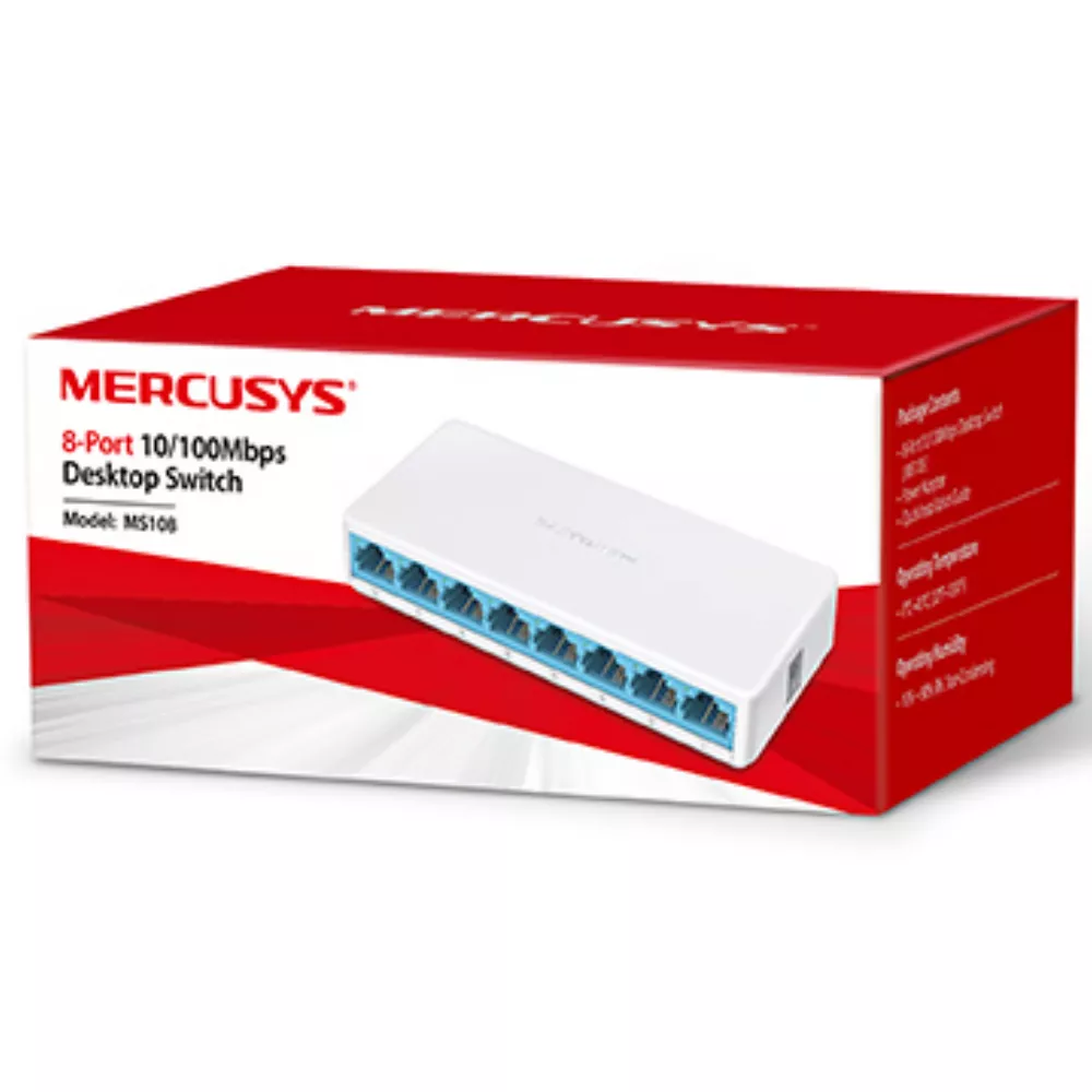 MERCUSYS-SWITCH MS108 8 PUERTOS