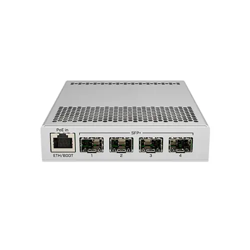 MIKROTIK - ROUTER SWITCH 4 PUERTOS SFP+ Y 1G RJ45 - CRS305-1G-4S+IN 