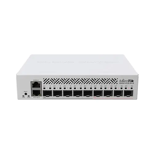 MIKROTIK - ROUTER SWITCH 4 SFP+, 5 SFP Y 1 RJ45