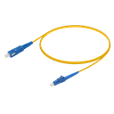 NITROTEL FIBER JUMPER LC/UPC-SC/UPC MONOMODO 9/125UM G652D, 2 MT SIMPLEX, 3.0MM AMARILLO