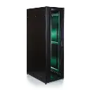 NITROTEL GABINETE SERVIDORES 42U 600 X 1000MM DE PROF, APROBADO UL, 4 MÓDULOS DE VENTILADORES UL, PUERTA FRONTAL REVERSIBLE MALLA ESTILO PANAL DE ABEJA Y PUERTAS TRASERAS VENTILADAS CON CERRADURA 3 PUNTOS. ACERO ALTA RESISTENCIA Y ACABADO PINTURA ELECTRO