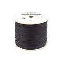 Lupotech - Fibra Drop Flat G657A2 - 1 HILO FRP con Mensajero - Carrucha 1 Km 