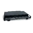 NITROTEL - ODF ENGINEERPRO 1U Vacio, Puerta de Acrilico, Deslizable, 1 Bandeja de 24 fusiones, Capacidad de 3 Placas LGX - NTDIO1UBKR1