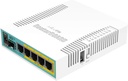 MIKROTIK -Switch 5 puertos Giga Ethernet- 1 PUERTO SFP/ RB260GSP/ CSS106-1G-4P-1S 